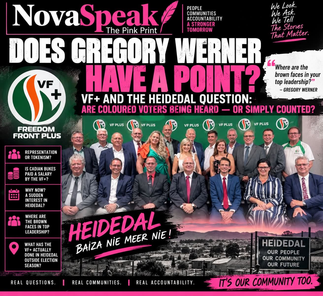 DOES GREGORY WERNER HAVE A POINT?